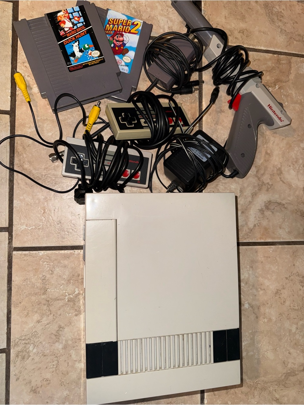 Nintendo Entertainment System NES Console bundle